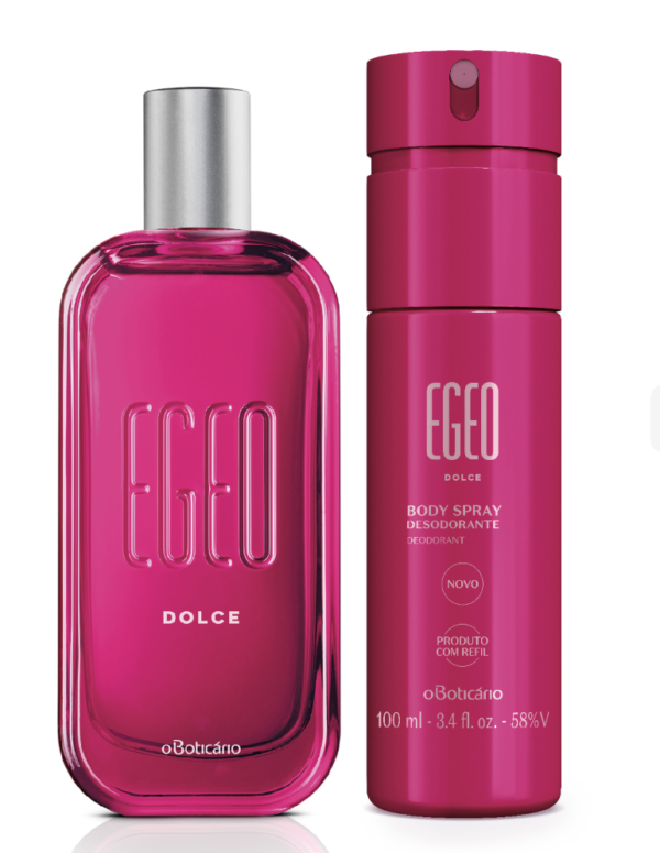 Combo Egeo Dolce: Desodorante Colônia 90ml + Body Spray 100ml