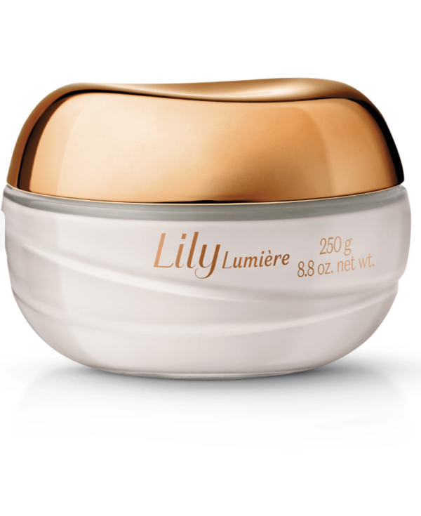 Creme Acetinado Hidratante Desodorante Corporal Lily Lumière 250g
